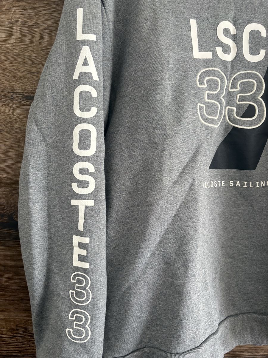 Lacoste Pulls & Sweat-shirts: Pull Lacoste Gris taille 8 / 3XL – D'occasion à Lausanne par Lemanchot 1