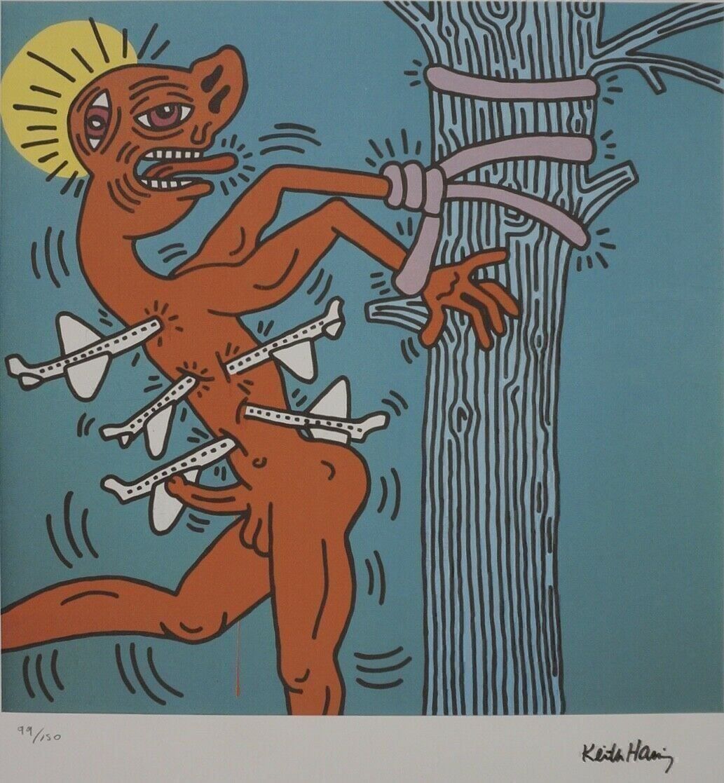 Foto & Immagini: KEITH HARING LITHOGRPHIE – Usato da Gersau venduto da kunst-online 1