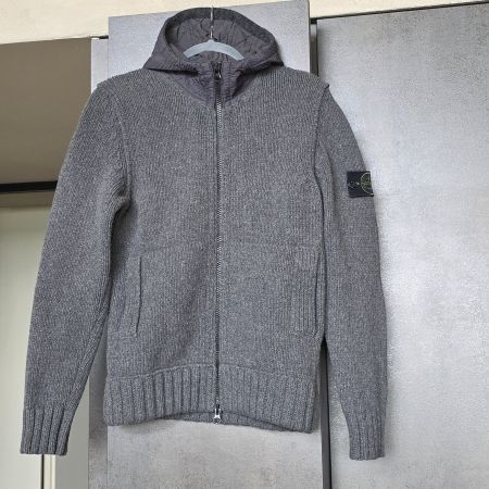 🐸 STONE ISLAND STRICKJACKE KAPUZENJACKE JACKE HERREN Gr M