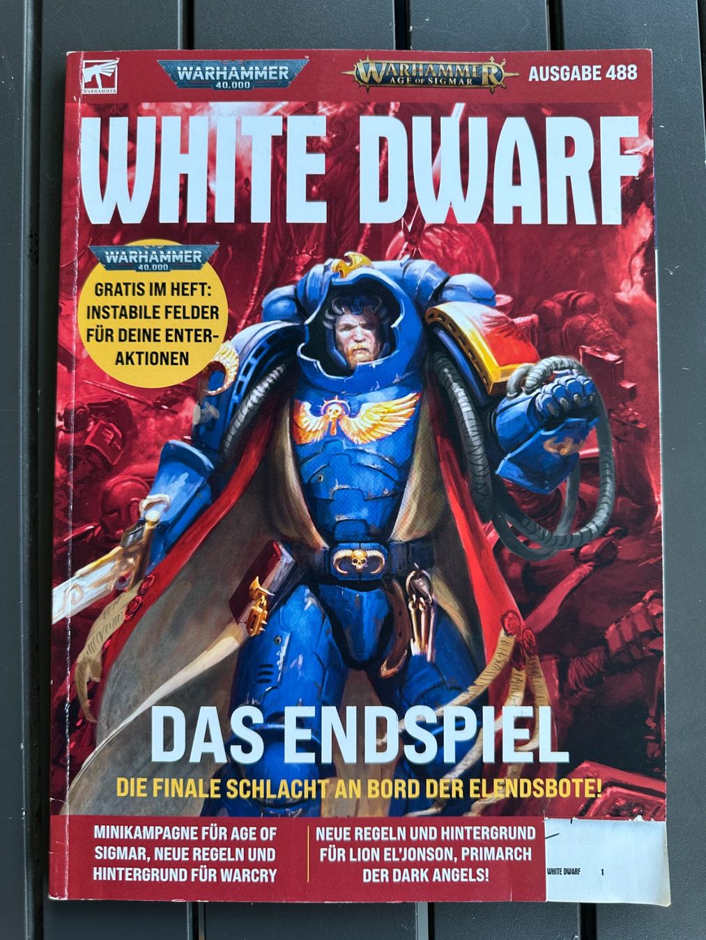 Riviste & Magazine: White Dwarf Ausgabe 488 Deutsch – Usato da Zug venduto da Supervamp