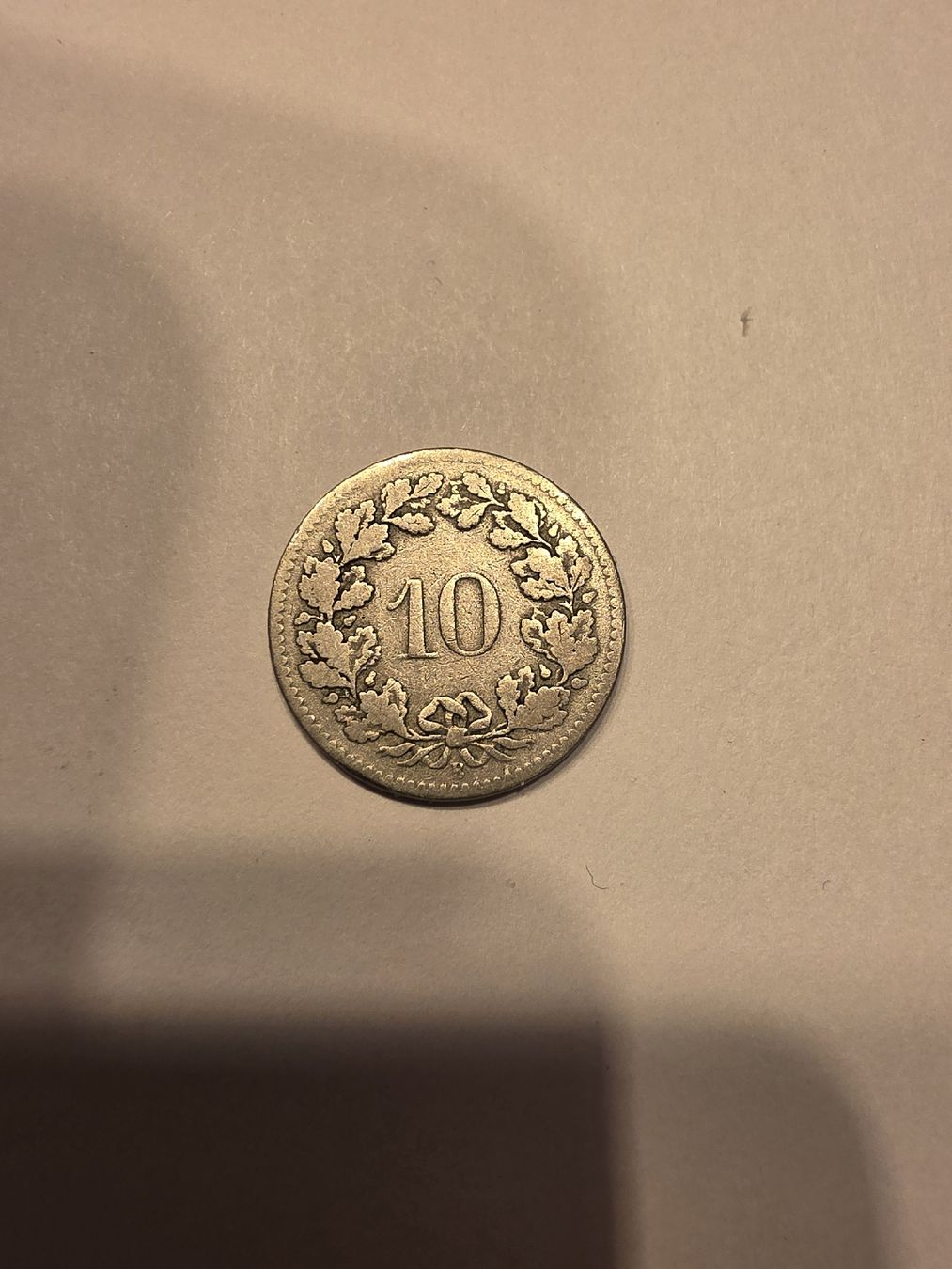 Alle Münzen: piece 10cts 1899 – Gebraucht aus Fribourg von yan_z5fr 1