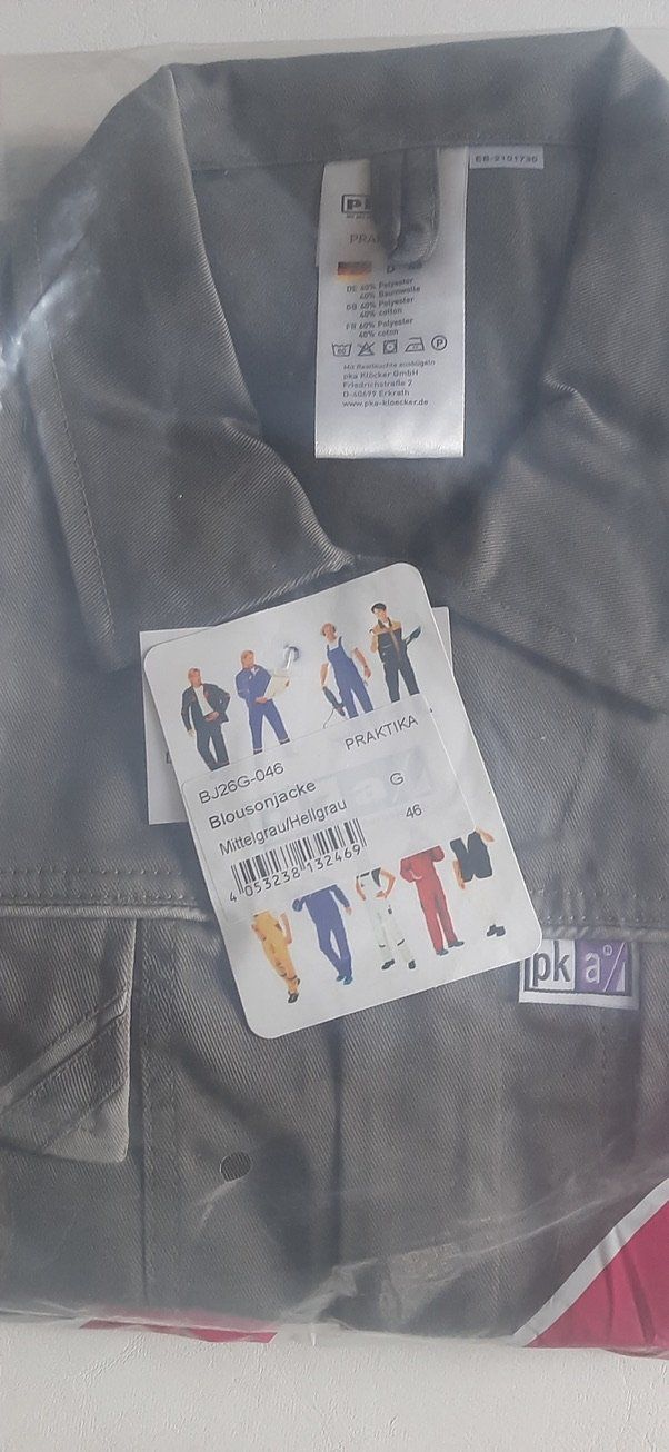 Giacche: Arbeitsjacke NEU 46 PKA – Nuovo e nell'imballaggio originale da Uhwiesen venduto da Timtim