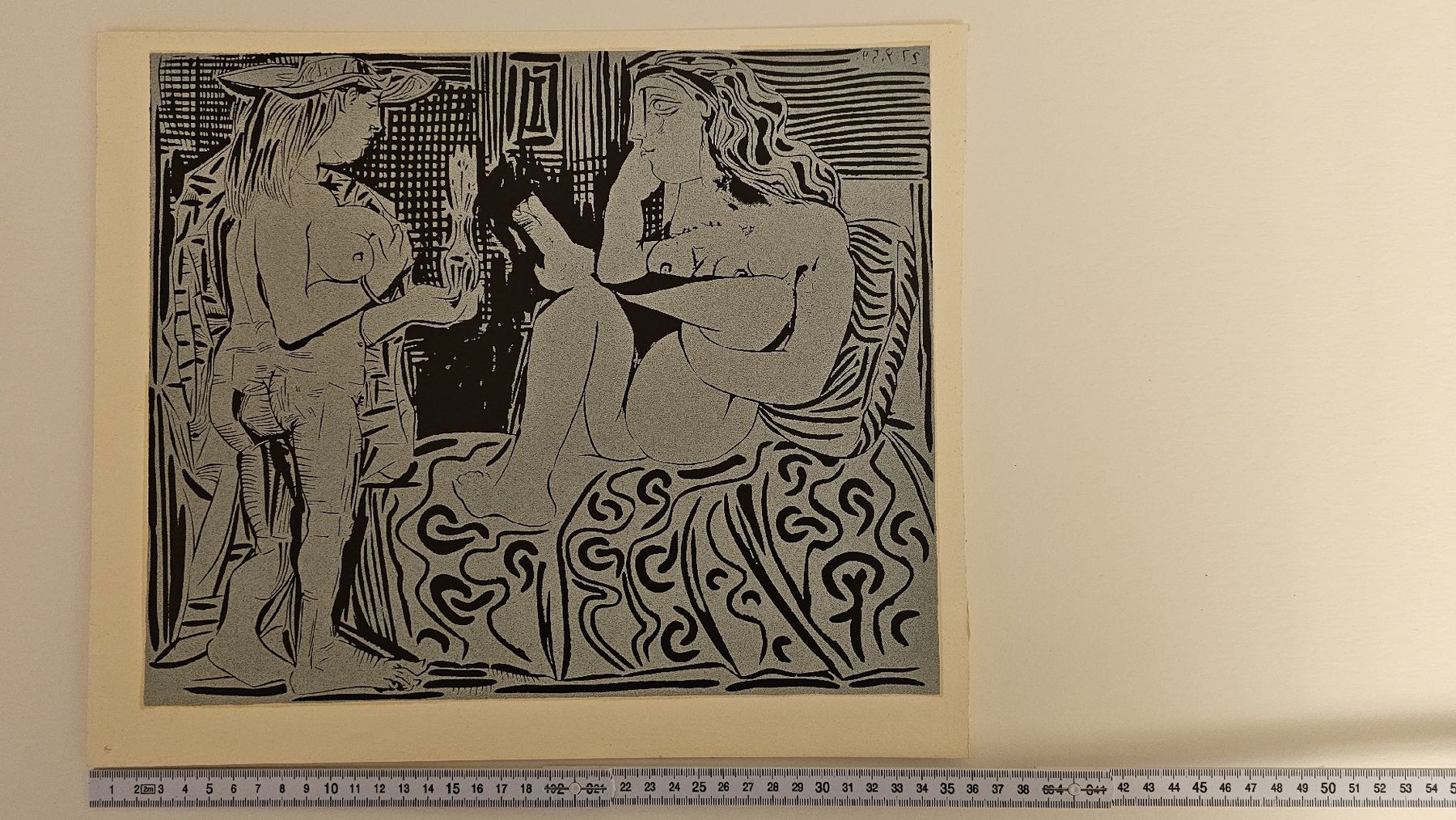 Arts picturaux & lithographies: Pablo Picasso Original Linolschnitt – D'occasion à Emmenbrücke par Kunstankaufverkauf
