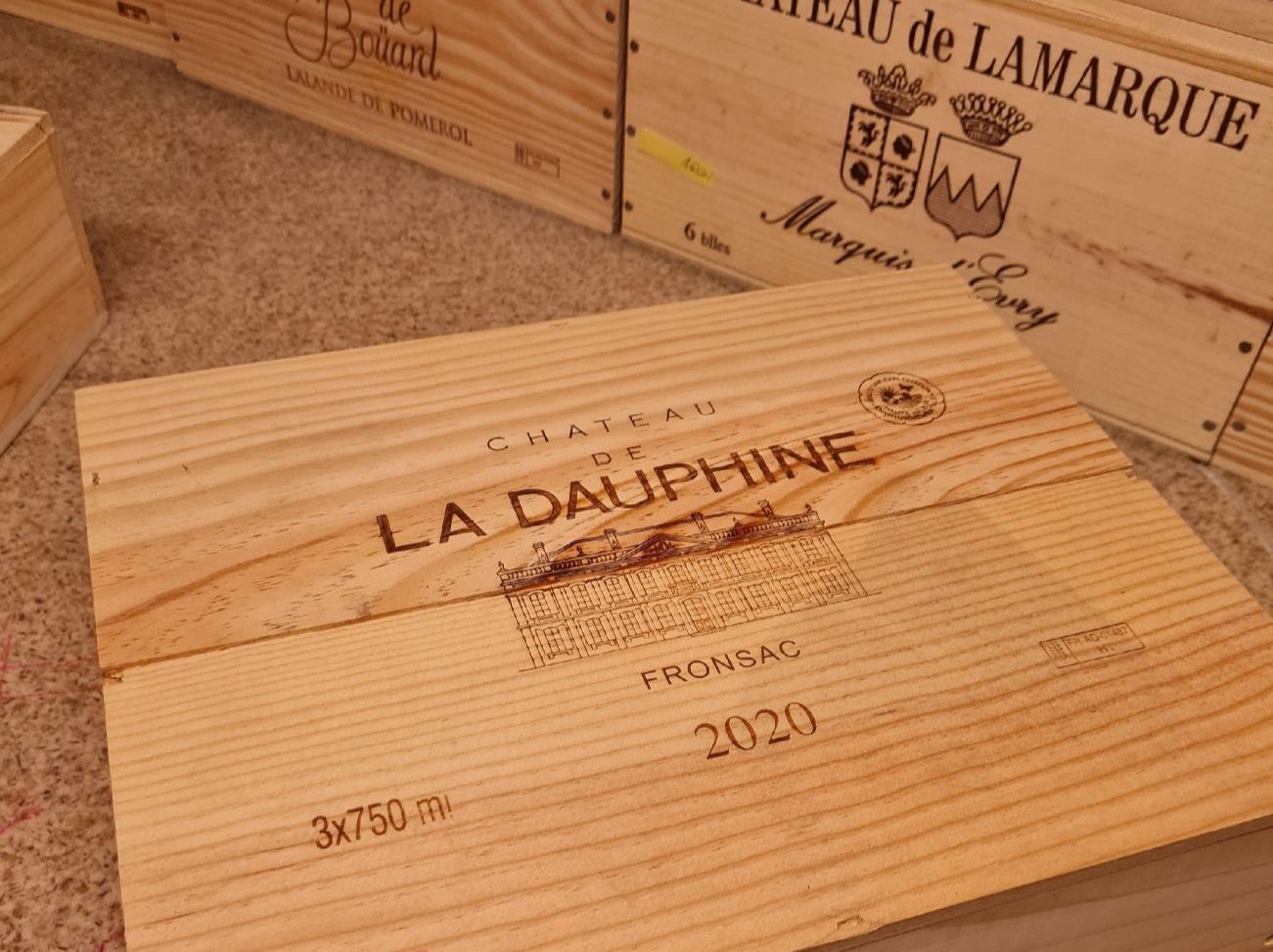 Vino: château de La Dauphine Fronsac 2020 – Nuovo e nell'imballaggio originale da Matran venduto da kam_7k5k 1