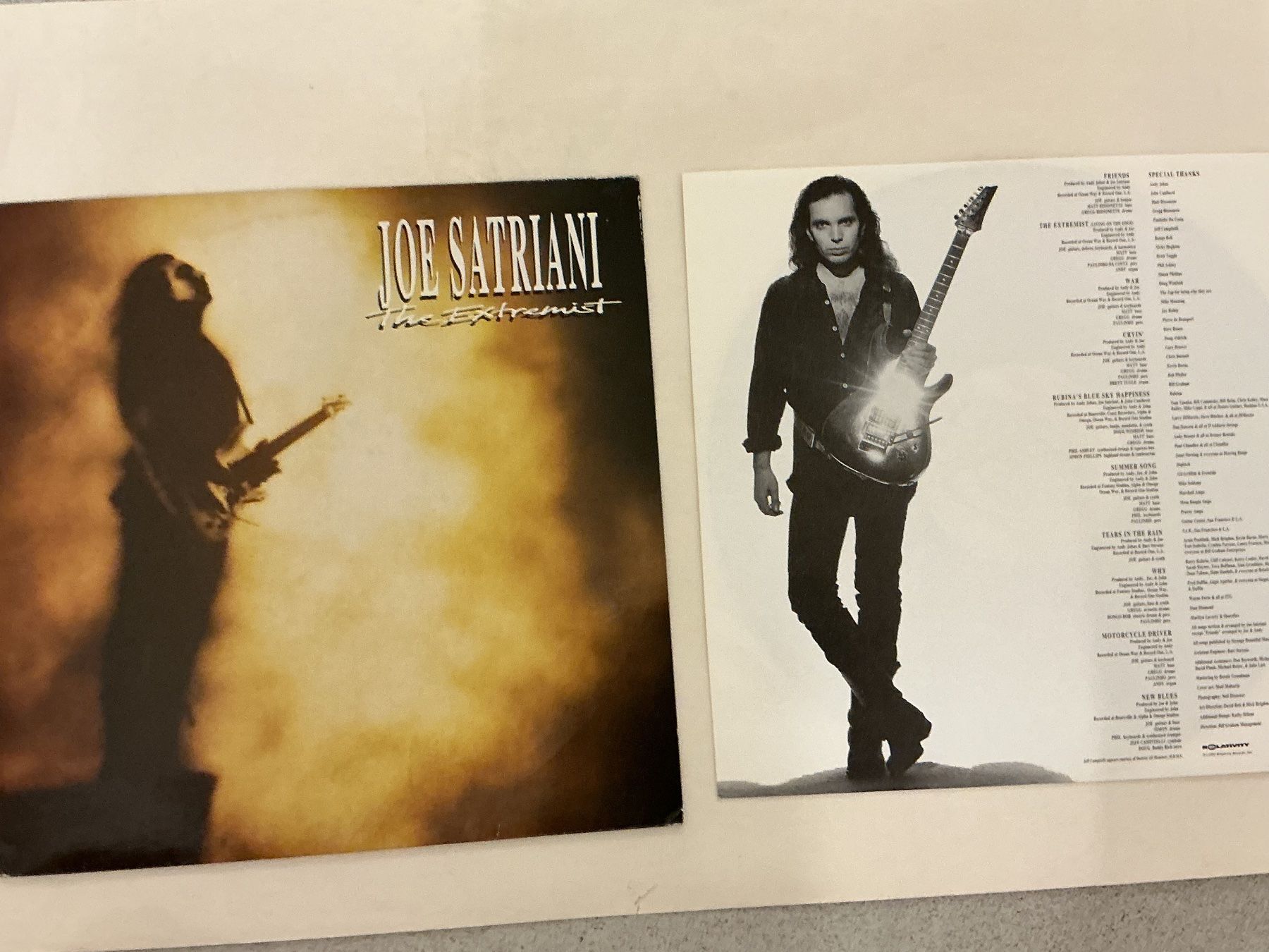 Vinyles: Joe Satriani LP - The Extremist – D'occasion à Winterthur par Tumko_7_Vinyl