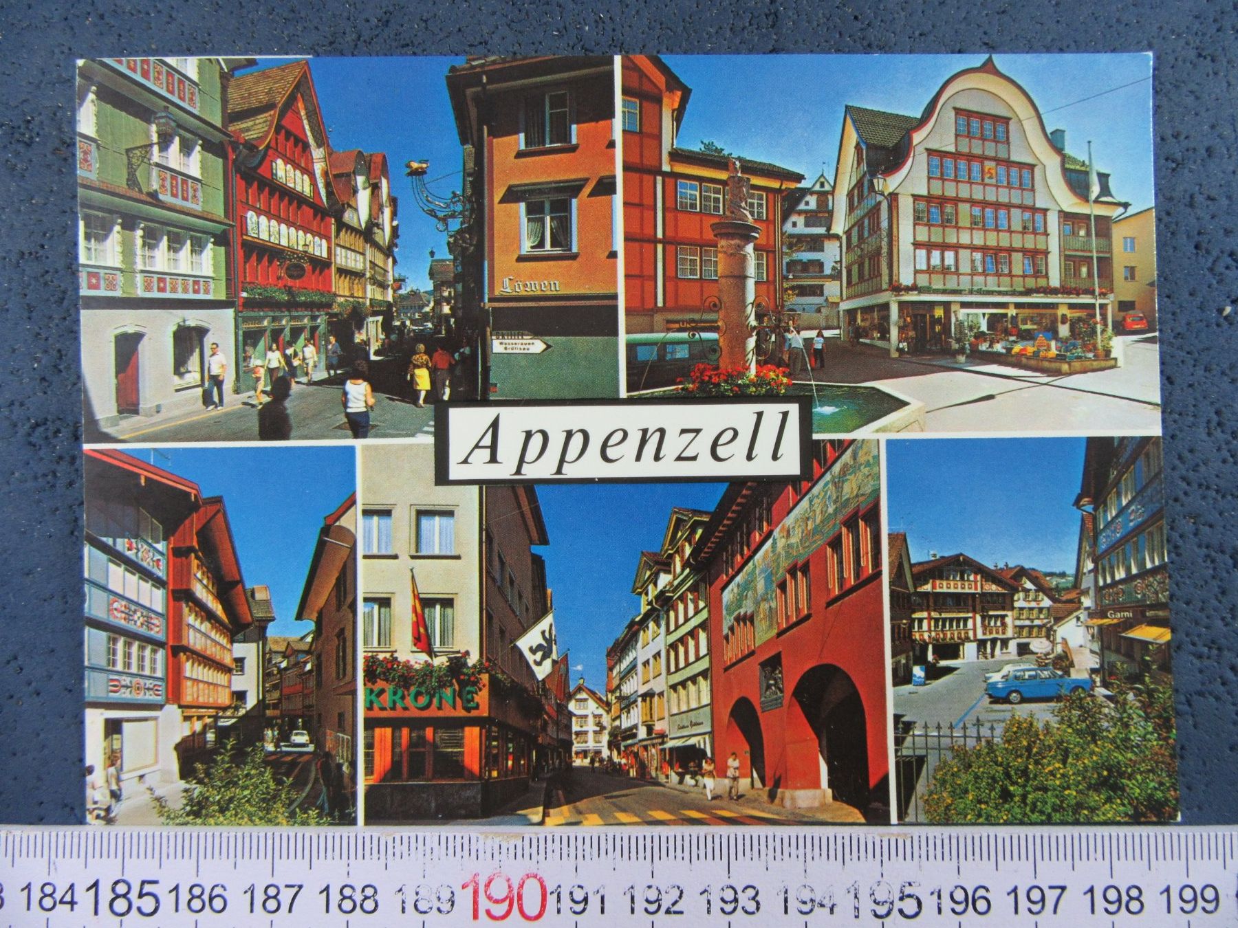 Cartoline postali: APPENZELL AK AP – Usato da Ettingen venduto da Hausi4711