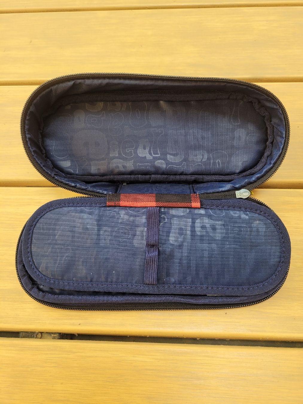 Ergobag Plumiers: Ergobag Federmäppchen Karomuster Rot  – D'occasion à Baar par Sibydub24 2