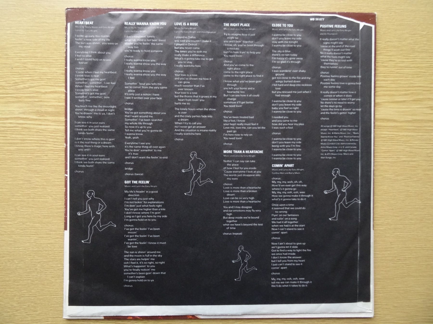 Dischi in vinile: Gary Wright: The Right Place Vinyl LP (1981) – Usato da Zürich venduto da burdan 2