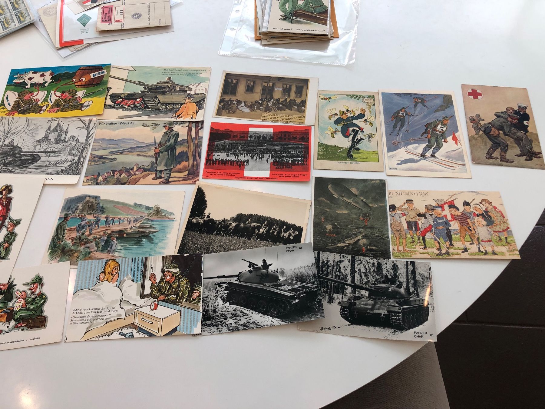 Alle Briefmarken: Sammelschatz MILITÄR ab 1890 – Gebraucht aus Lufingen von Rac0 5