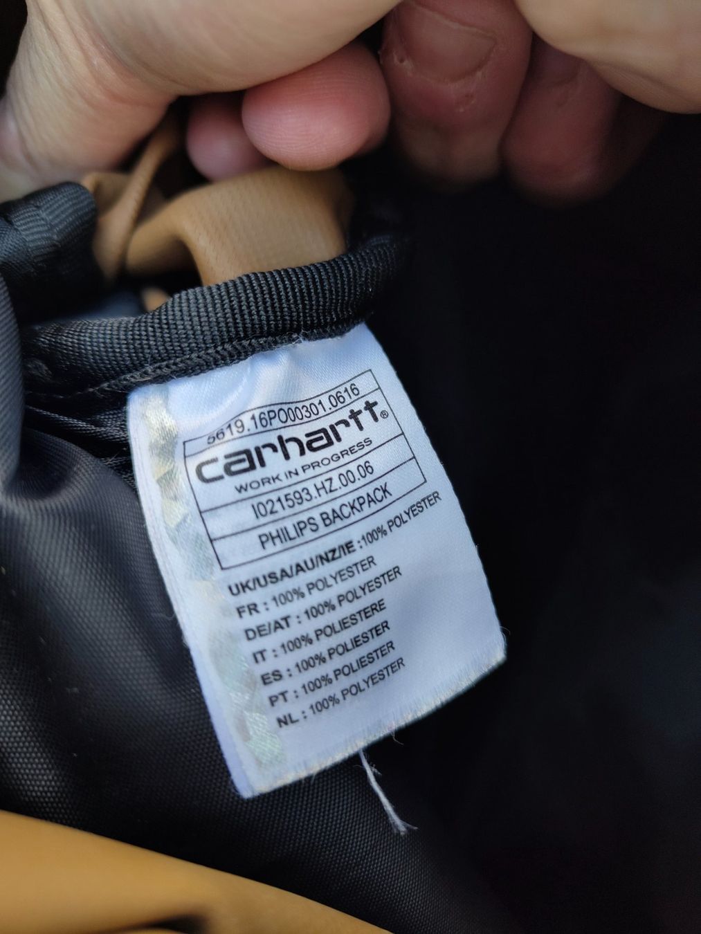 Zaini: Carhartt Rucksack – Usato da Gurzelen venduto da Basiliko 5