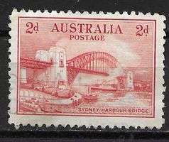 Australien 1932: Hafenbrücke von Sydney