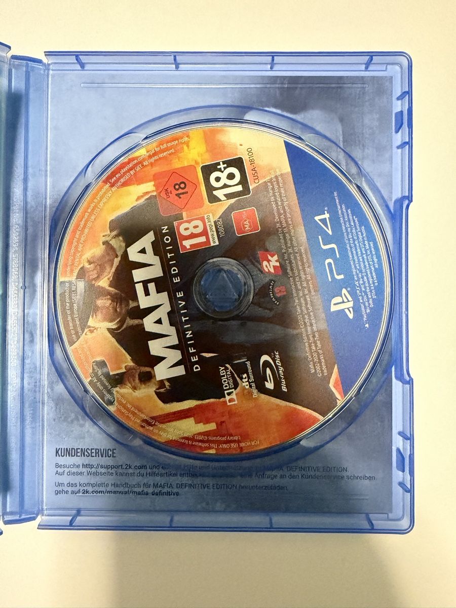 Sony Spiele: Mafia Ps4 Game – Gebraucht aus Hendschiken von Jamie2006 2