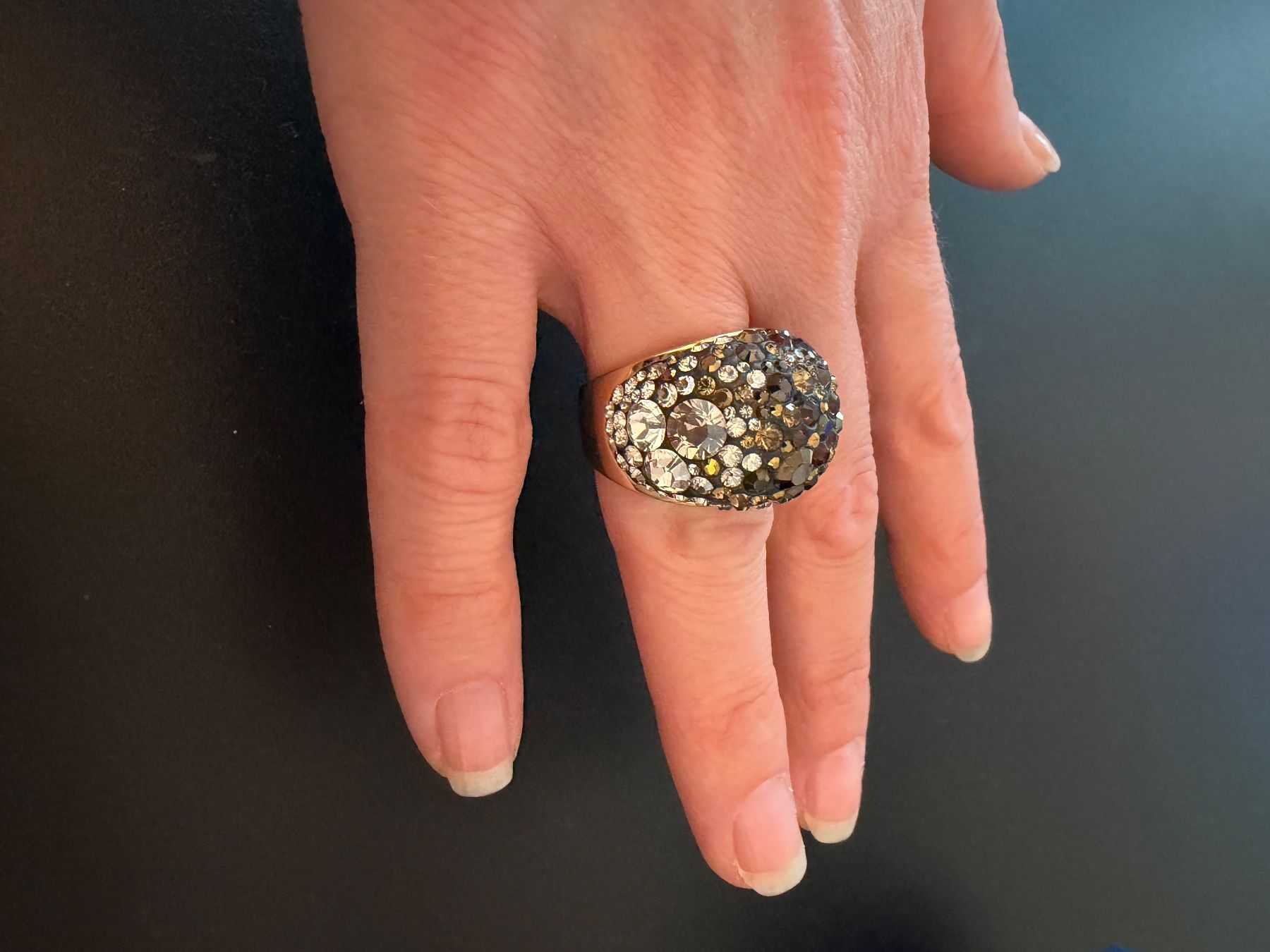Swarovski Anelli: Fingerring von Swarovski – Usato da Zürich venduto da Tonen3 1