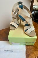 SERGIO ROSSI Sandalen Gr. 37, Beige, Top Zustand!