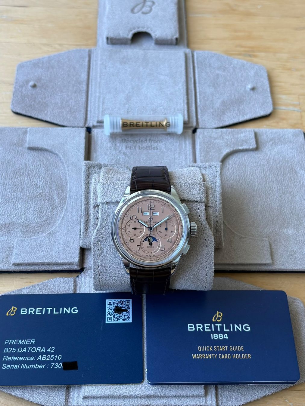 Breitling Uhren: Breitling Premier B25 Datora 42 Fullset mit Garantie – Gebraucht aus Birsfelden von Mynos 1
