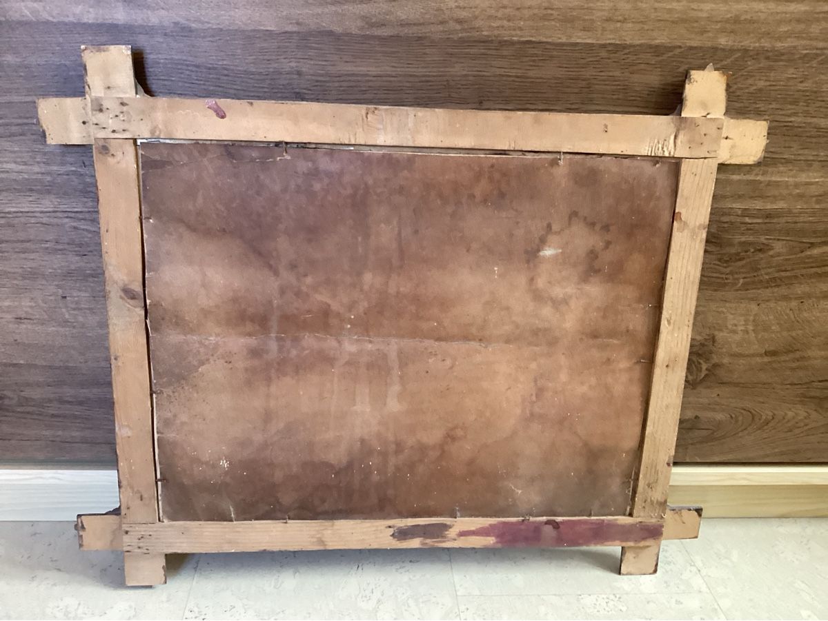 Cornici: Antiker Holzbilderrahmen, ohne Glas – Difettoso da Wassen UR venduto da SABDOM 1