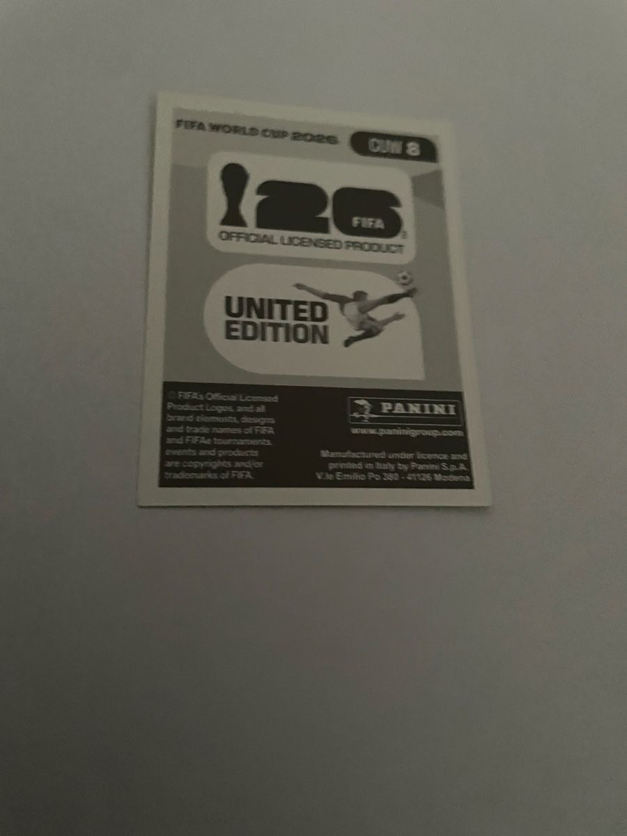 Panini Carte collezionabili: FIFA WM 2026 Shurandv Sambo CUW 8 – Nuovo (secondo la descrizione) da Winterthur venduto da Cobraforce 1