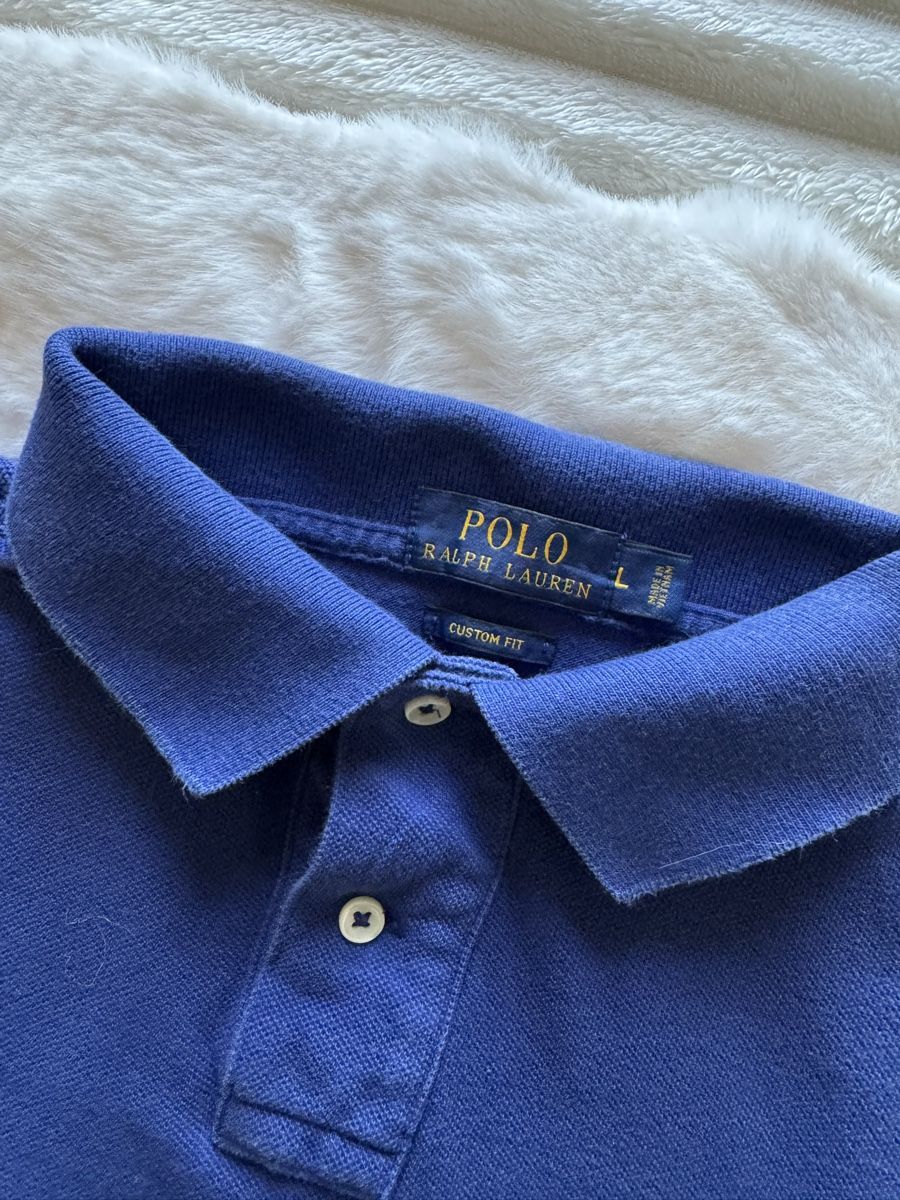Ralph Lauren Magliette Polo: Polo Ralph Lauren bleu, taille L – Nuovo (secondo la descrizione) da La Tour-de-Peilz venduto da noemieventeonline 2