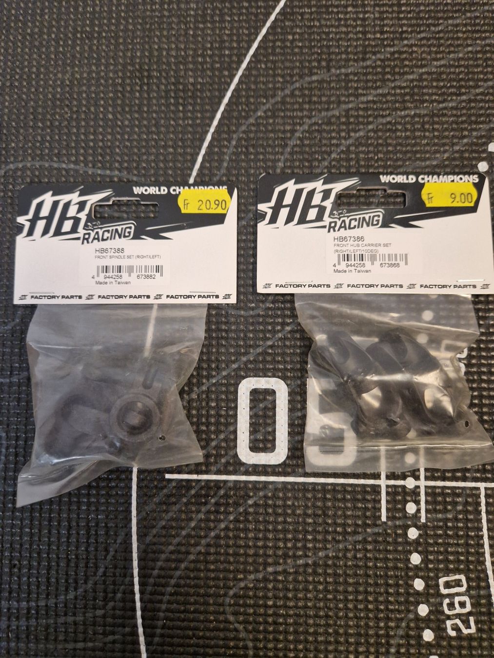 Modellismo RC: Pièces HB buggy 1/8 neuve – Nuovo e nell'imballaggio originale da Petit-Lancy venduto da bibi1234