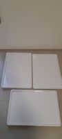 GANZ NEU 6x KUGGIS Deckel IKEA 37x54cm, weiss