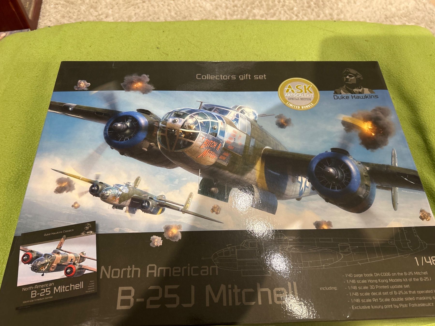 Kit di modellismo & Modellini statici: ASK B-25 J Mitchell Limited Bundle – Nuovo e nell'imballaggio originale da Toffen venduto da pog68