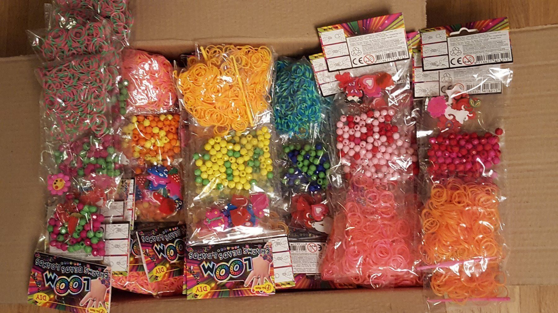 Perlen (unechte): 10 Stück - 3er Set Loom Bandli – Neu und originalverpackt aus Oberglatt ZH von Mrf808