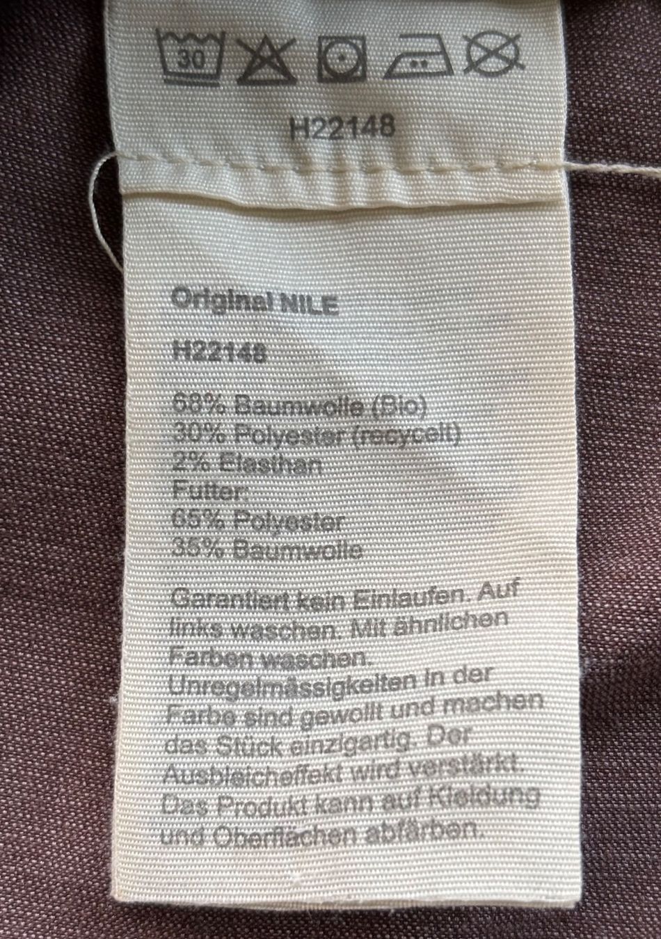 Nile Giacche: NILE Blazer braun, Grösse L – Usato da Ebnat-Kappel venduto da Molton 5