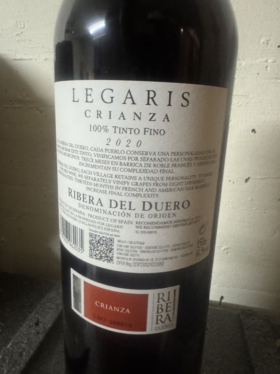 Vino: Legaris 2020 Ribera del DuerO MAGNUM – Nuovo e nell'imballaggio originale da Hergiswil NW venduto da wert721 2