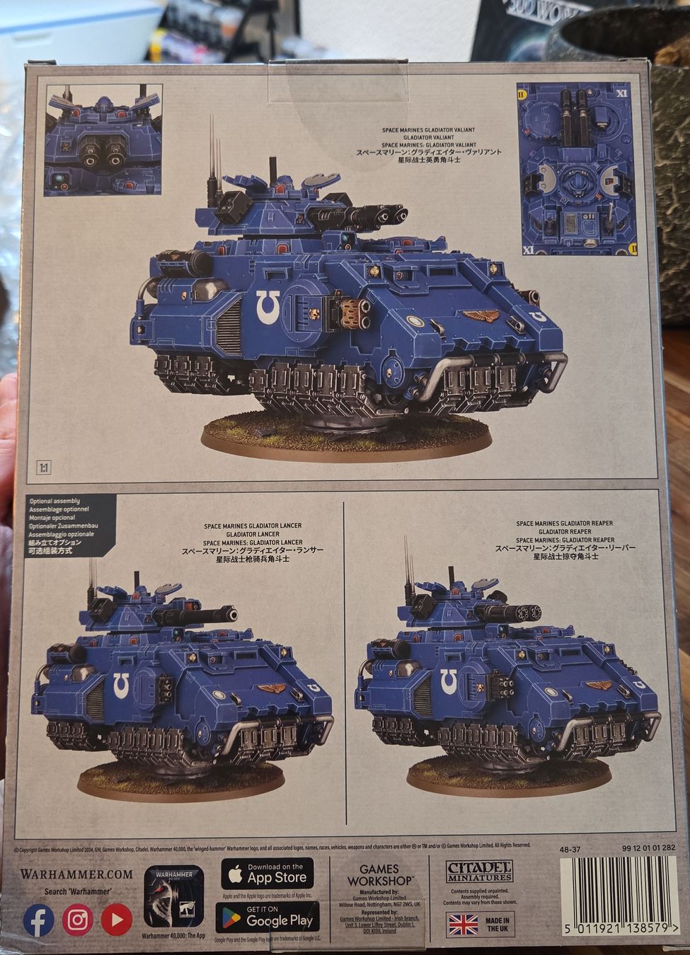 Modellbausätze & Standmodelle: Warhammer 40,000 Space Marines Gladiator Modell – Neu und originalverpackt aus Rothrist von Benj1990 1