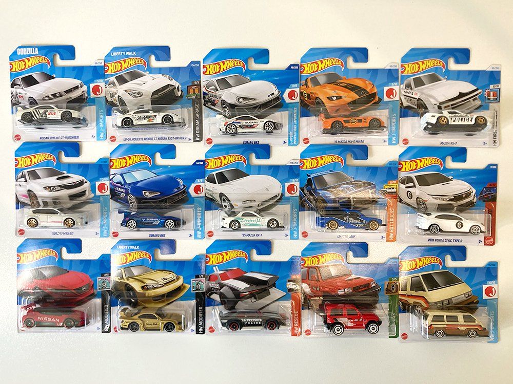 Hot Wheels Modellini d'auto: JDM Car Collection – Nuovo e nell'imballaggio originale da Weesen venduto da zuse_z3