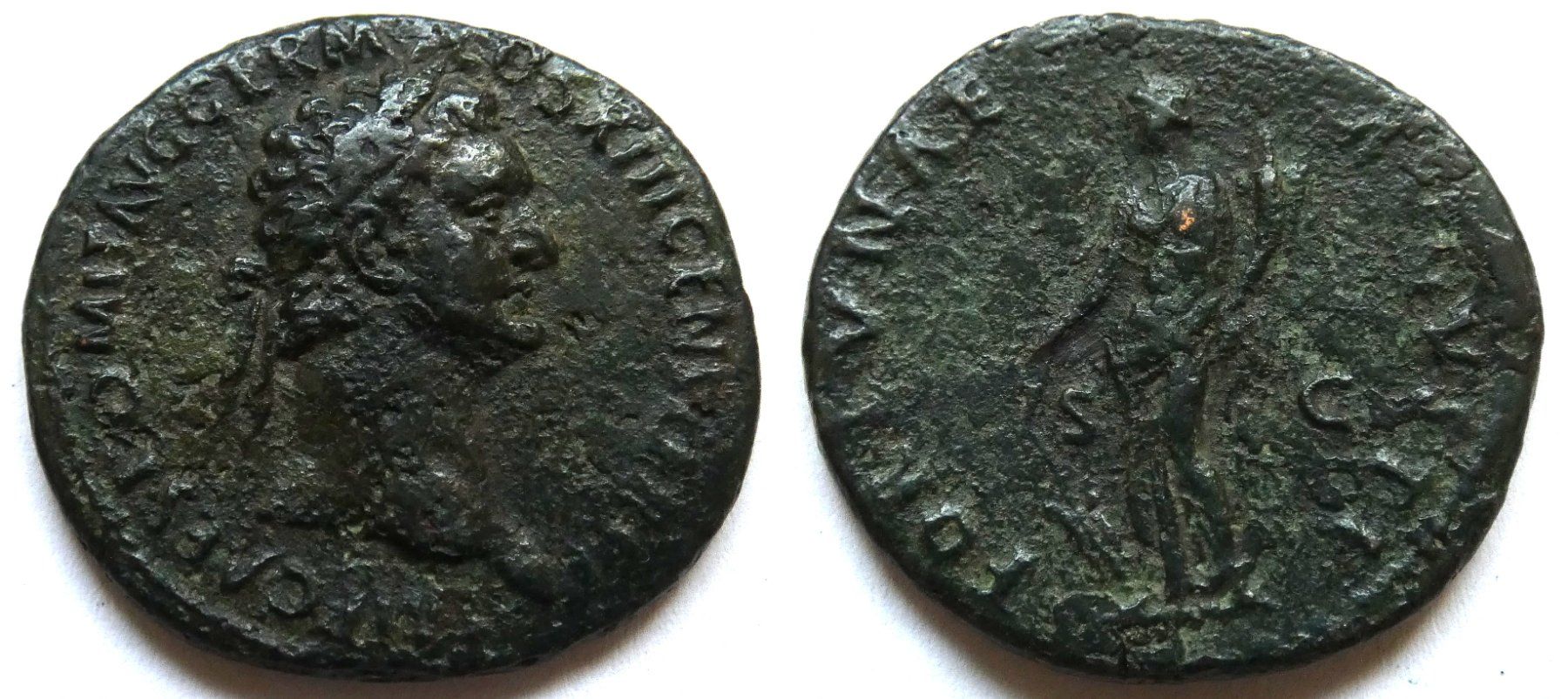 Tutti le monete: DOMITIAN AE As (87 AD) – Usato da La Sarraz venduto da classicworldcoins