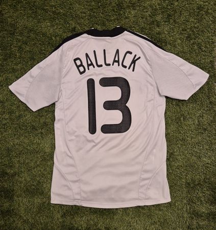Deutschland DFB Trikot Heim 08/09 #13 Ballack Original