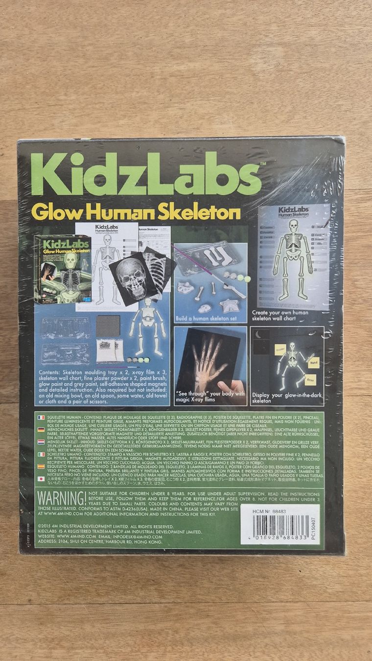 Giocattoli: Glow Human skeleton Experiment – Nuovo e nell'imballaggio originale da Erlenbach ZH venduto da lui_n2rl 1