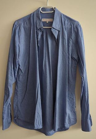 Orlebar Brown Hemd Denim Look Grösse M