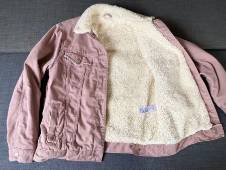 Jeansjacke, warm gefüttert, Gr.36