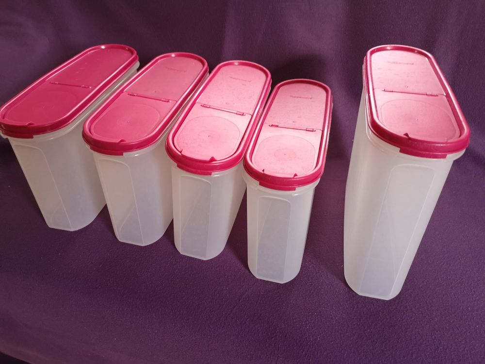 5 Tupperware Tuppervision Vorratsdosen (lila) (Gebraucht) in Pfungen ...