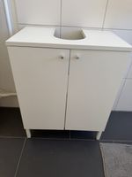 Waschtischunterschrank weiss mit zwei Türen guter Zustand