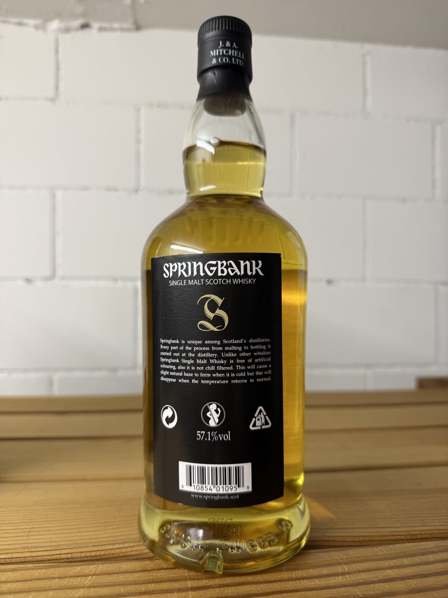 Springbank Bevande alcoliche: Springbank 100 Proof 2025 – Nuovo e nell'imballaggio originale da Wiesendangen venduto da whiskyandwine 1
