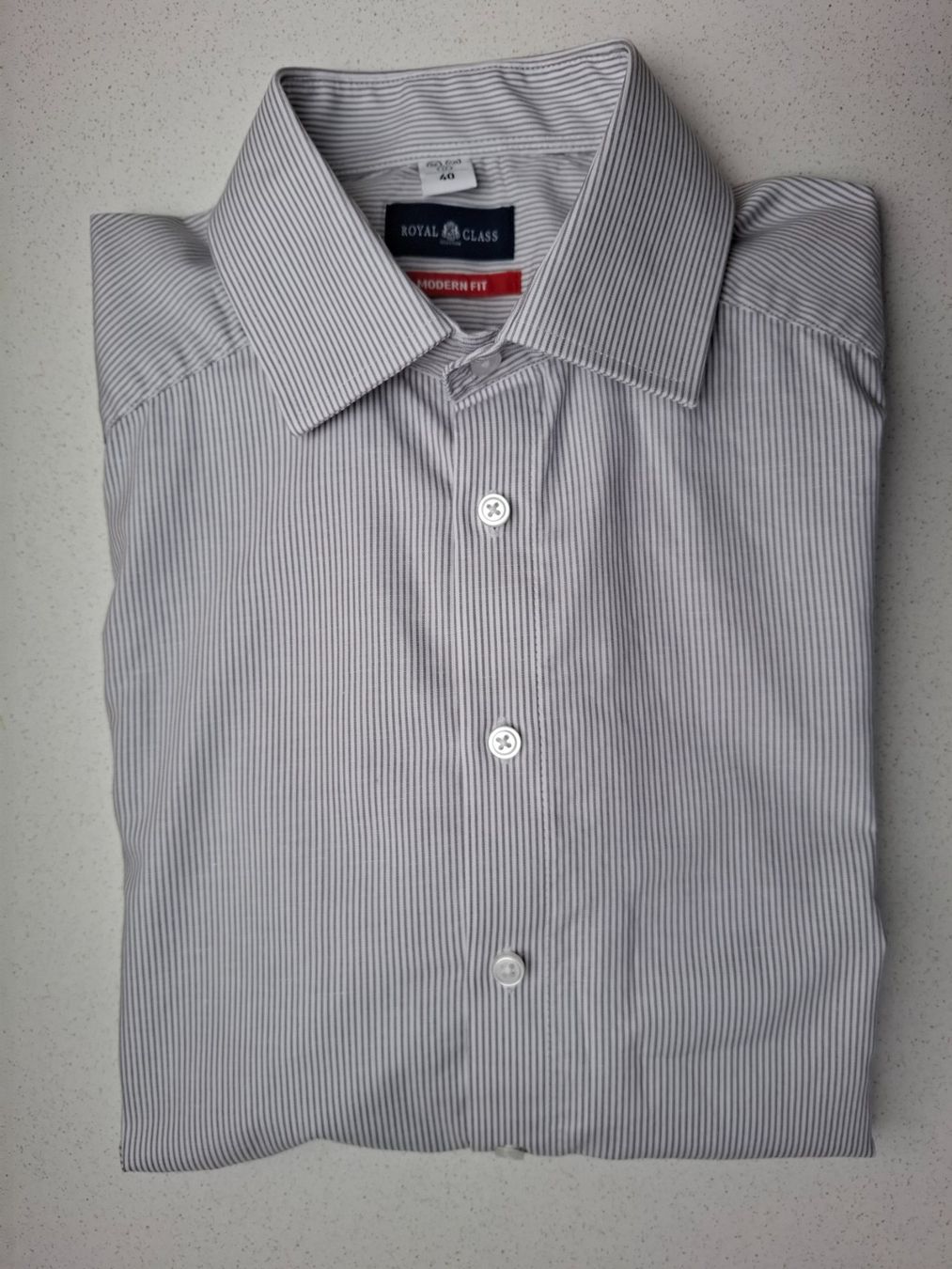 Camicie: Herren Hemd Modern Fit, Royal Class Selection, Gr. 40 – Nuovo (secondo la descrizione) da Zürich venduto da Romi169