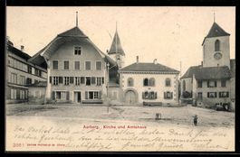 AK Aarberg, Kirche und Amtshaus