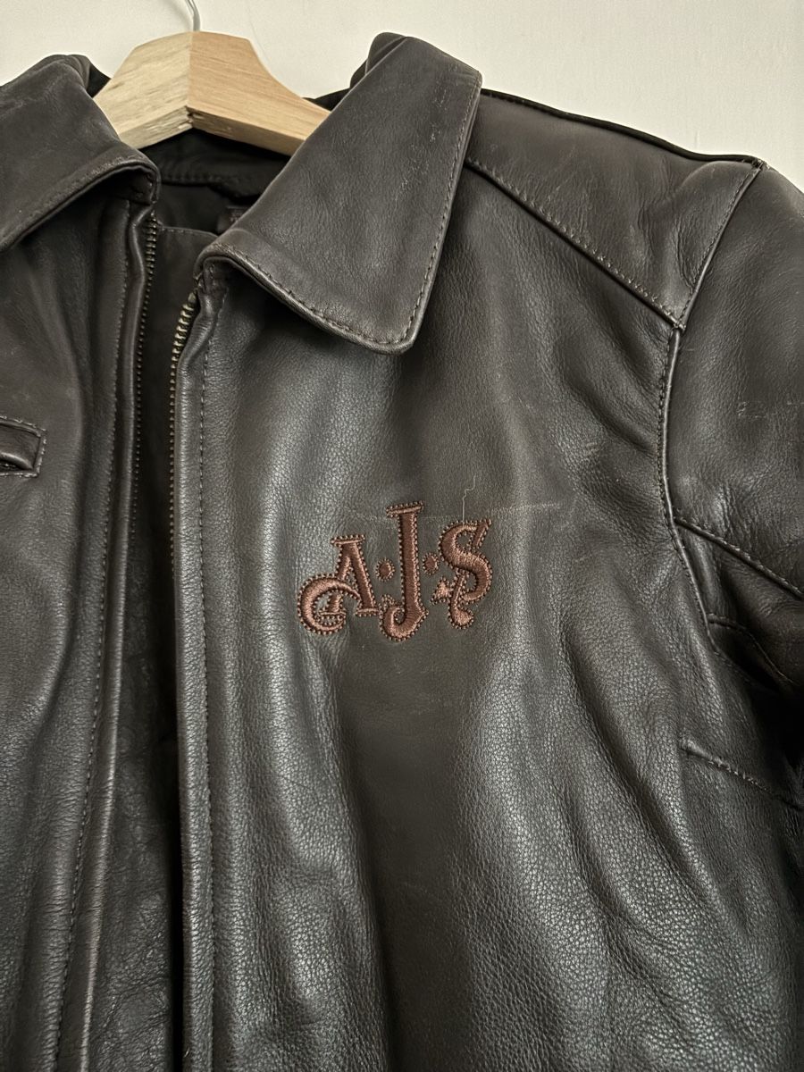Giacche: Proof AJS Motorcycle Leather Jacket Brown Size 36/S – Usato da Wallisellen venduto da eli_v7dn 1
