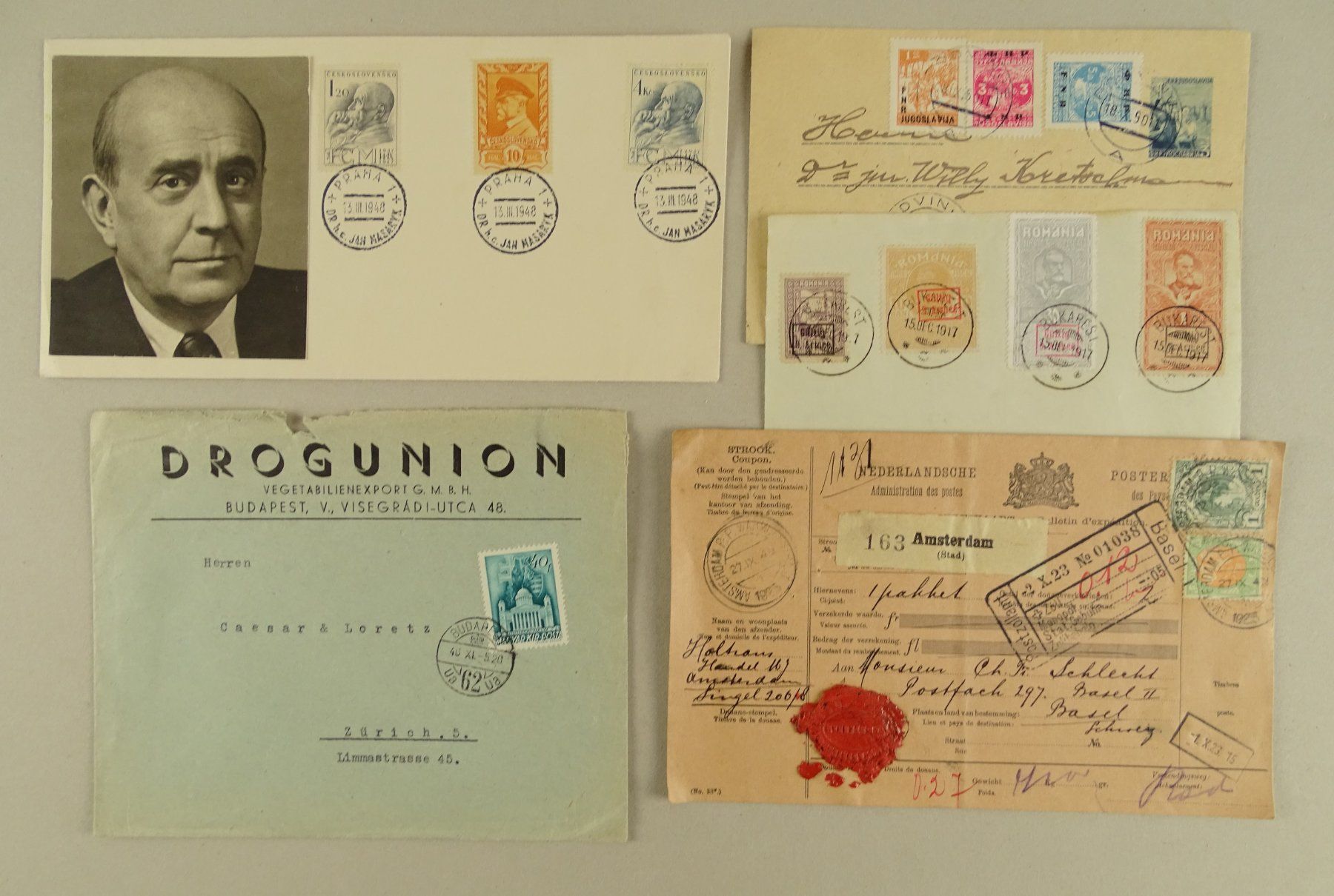 Alle Briefmarken: OSTEUROPA, 17 ÄLTERE BRIEFE/KARTEN – Gebraucht aus Grüningen von Kartensammler 3