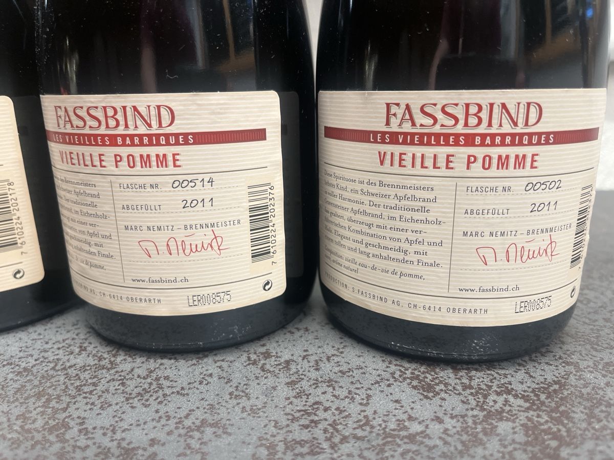 Bevande alcoliche: 3 Fassbind Obstbrände – Nuovo (secondo la descrizione) da Dittingen venduto da Cervolino77 4