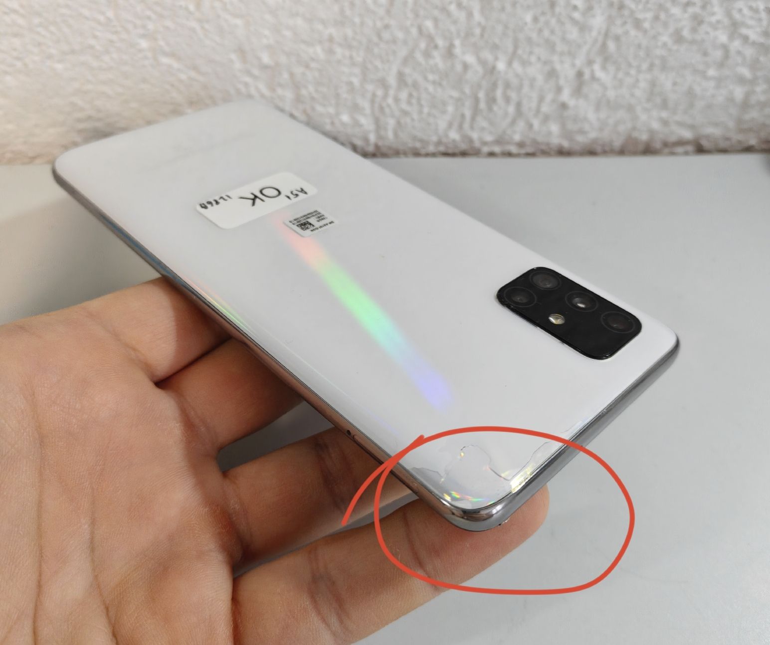 Samsung Telefoni cellulari / Smartphones: Samsung Galaxy A51 weiss – Usato da Ehrendingen venduto da Rocky985 4