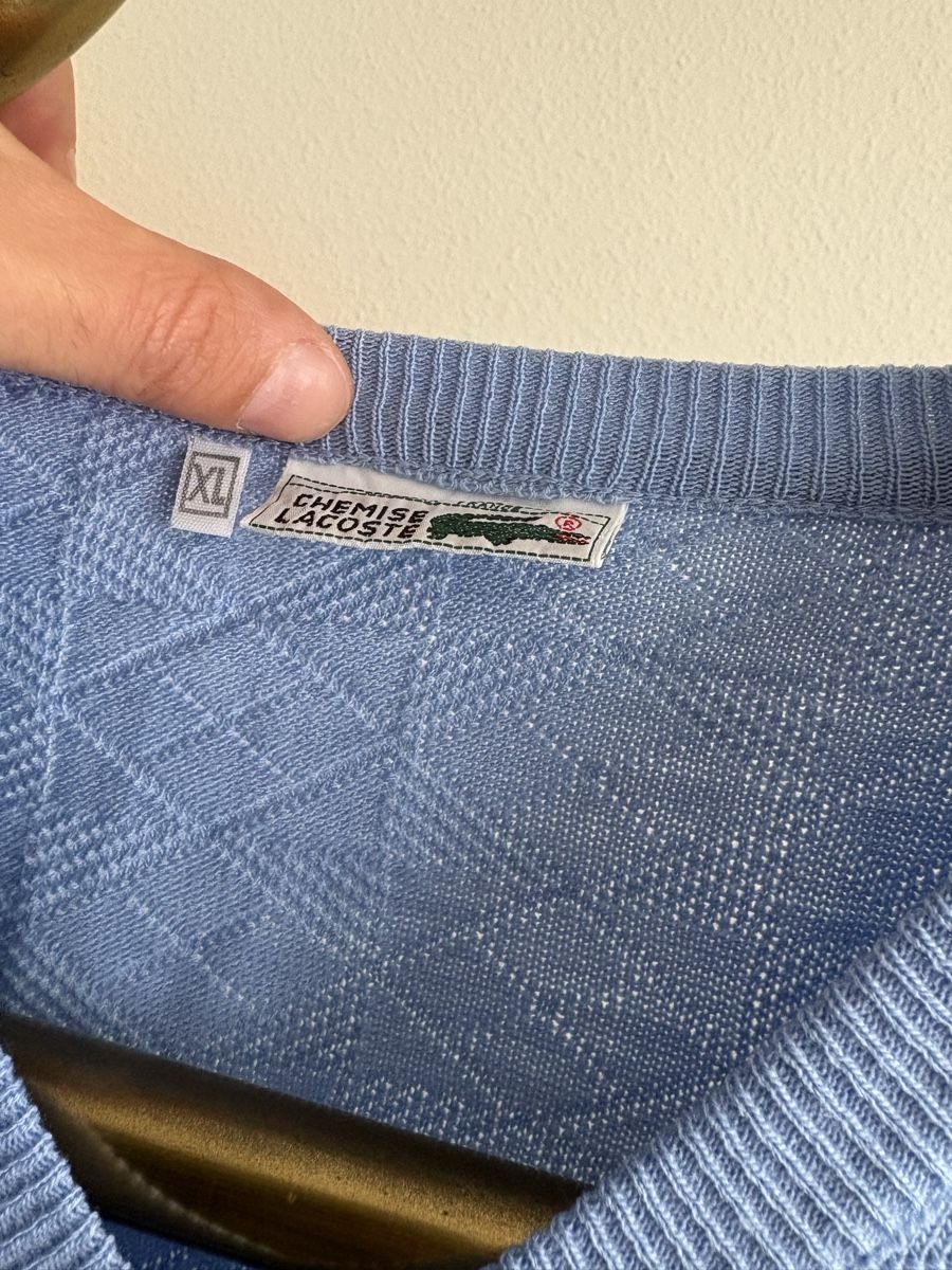 Lacoste Maglioni & Felpe: Pull Lacoste Homme XL Bleu Ciel – Usato da Neuchâtel venduto da sharposneaks 3