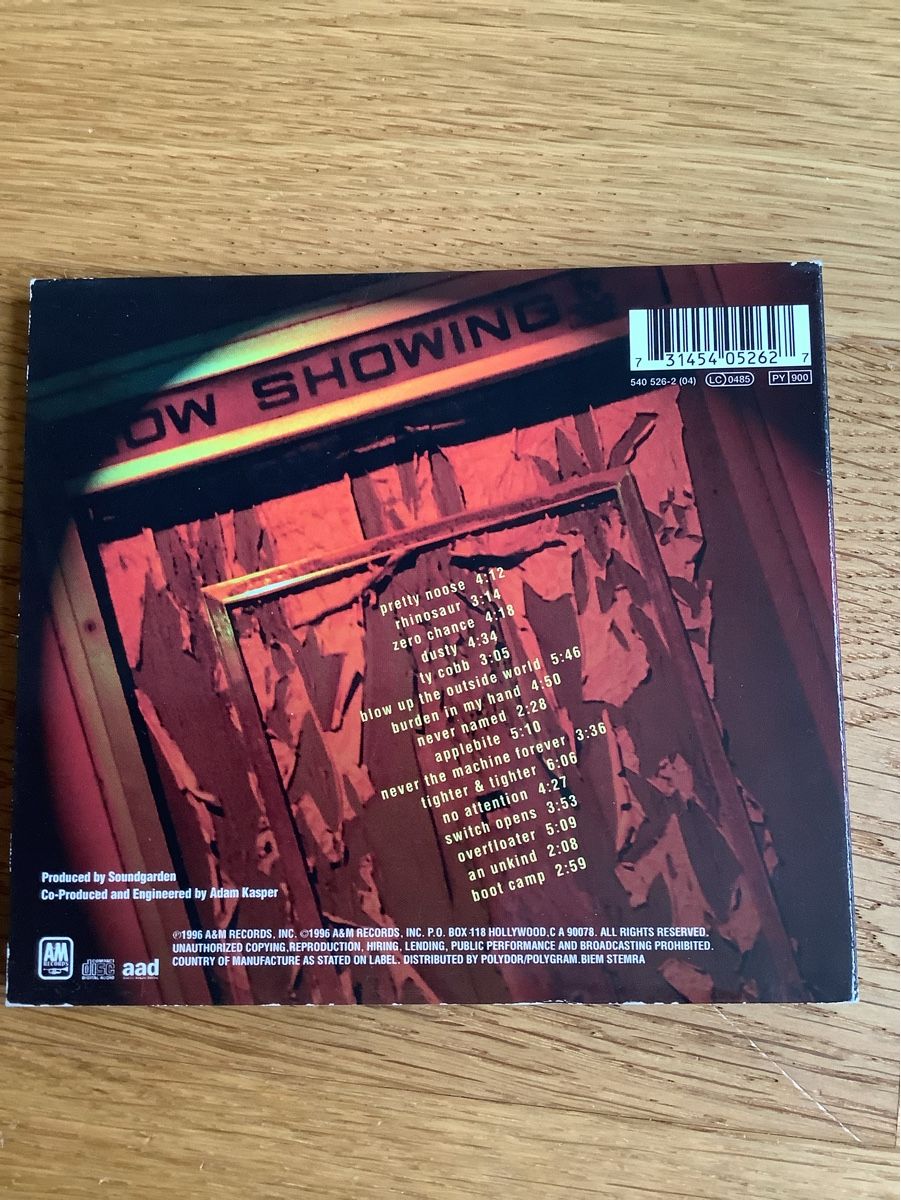 CD: CD Soundgarden – Usato da Sarnen venduto da hhu59 1