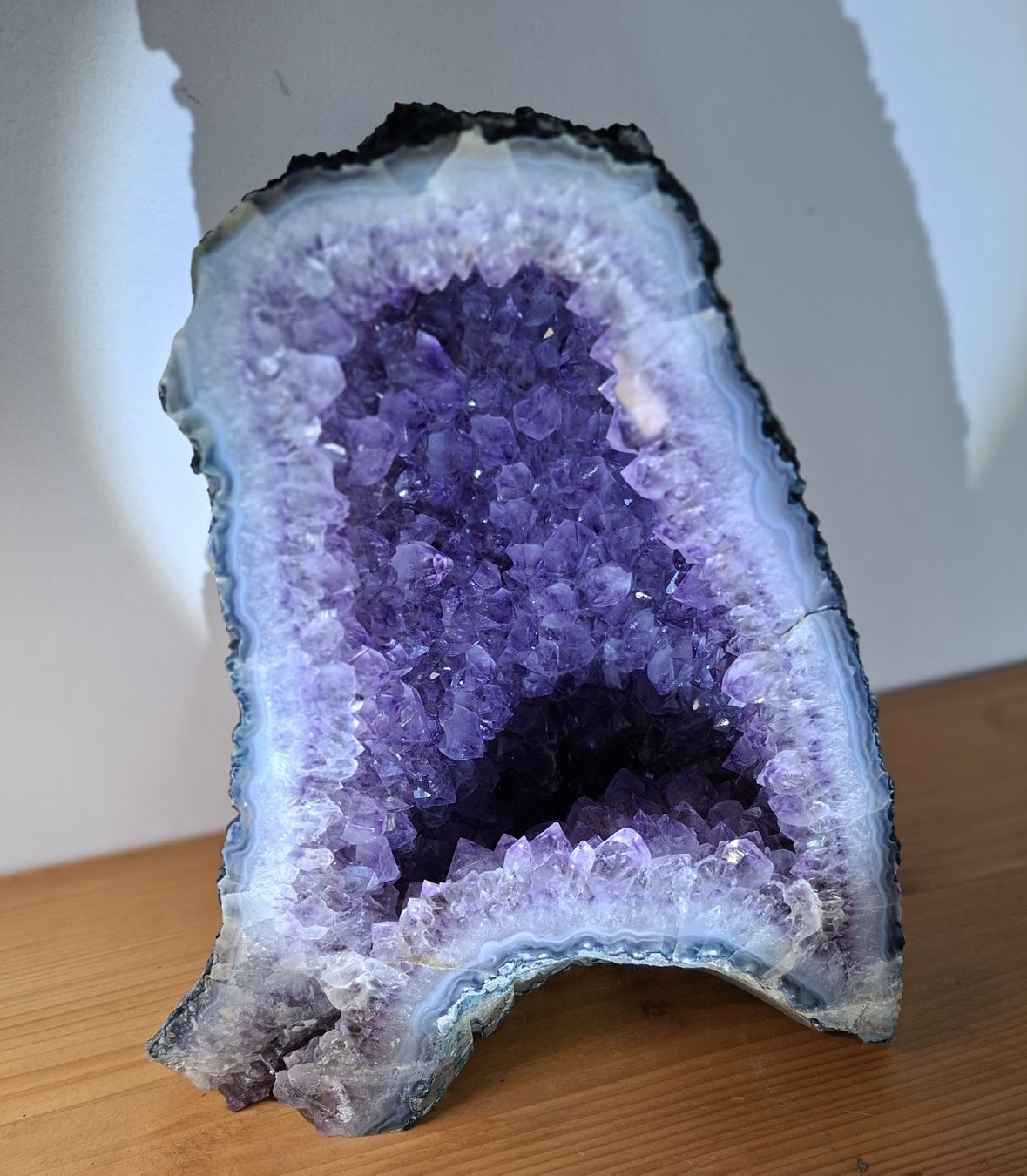Pietre preziose: Amethyst Geode aus Südamerika 5 Kg – Usato da Ipsach venduto da jpbo 2