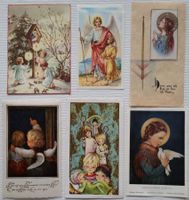 Konvolut 23x Andachtsbild, Engel & Kinder, um 1920-1959