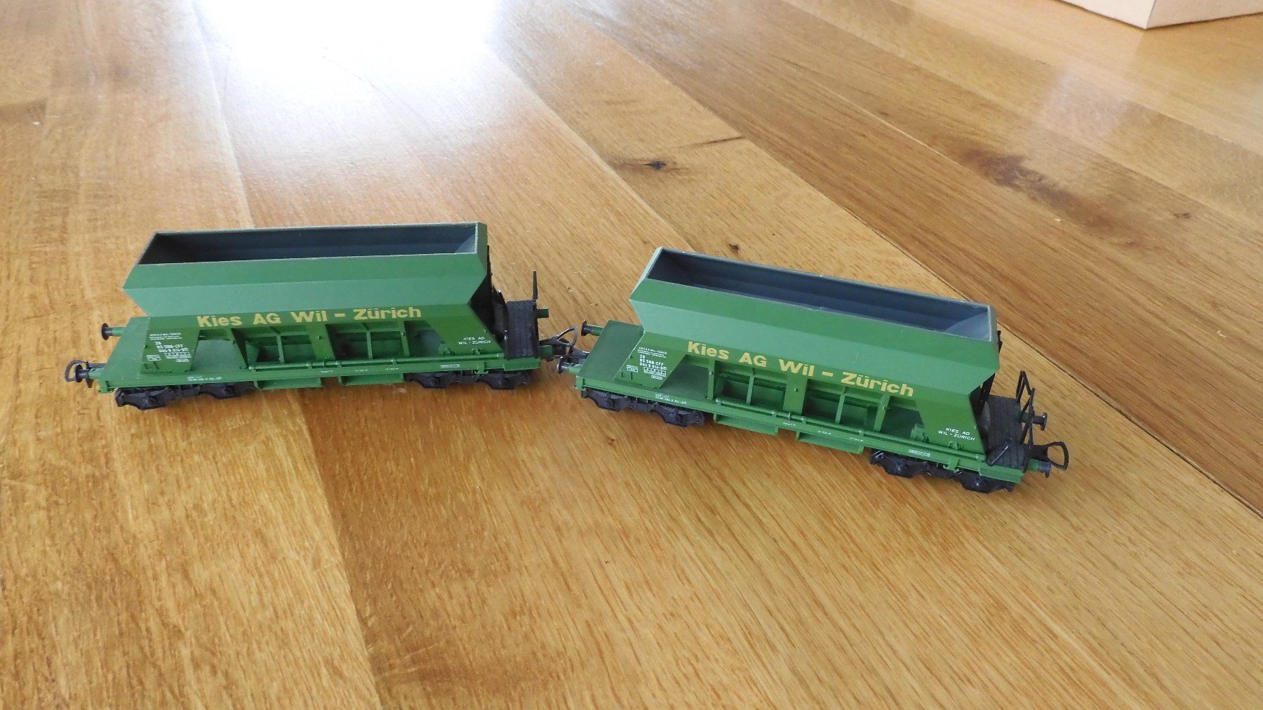 Märklin Modelleisenbahnen: Modelleisebahn Märklin 2.Kieswagen. – Gebraucht aus Inkwil von PeMat 2