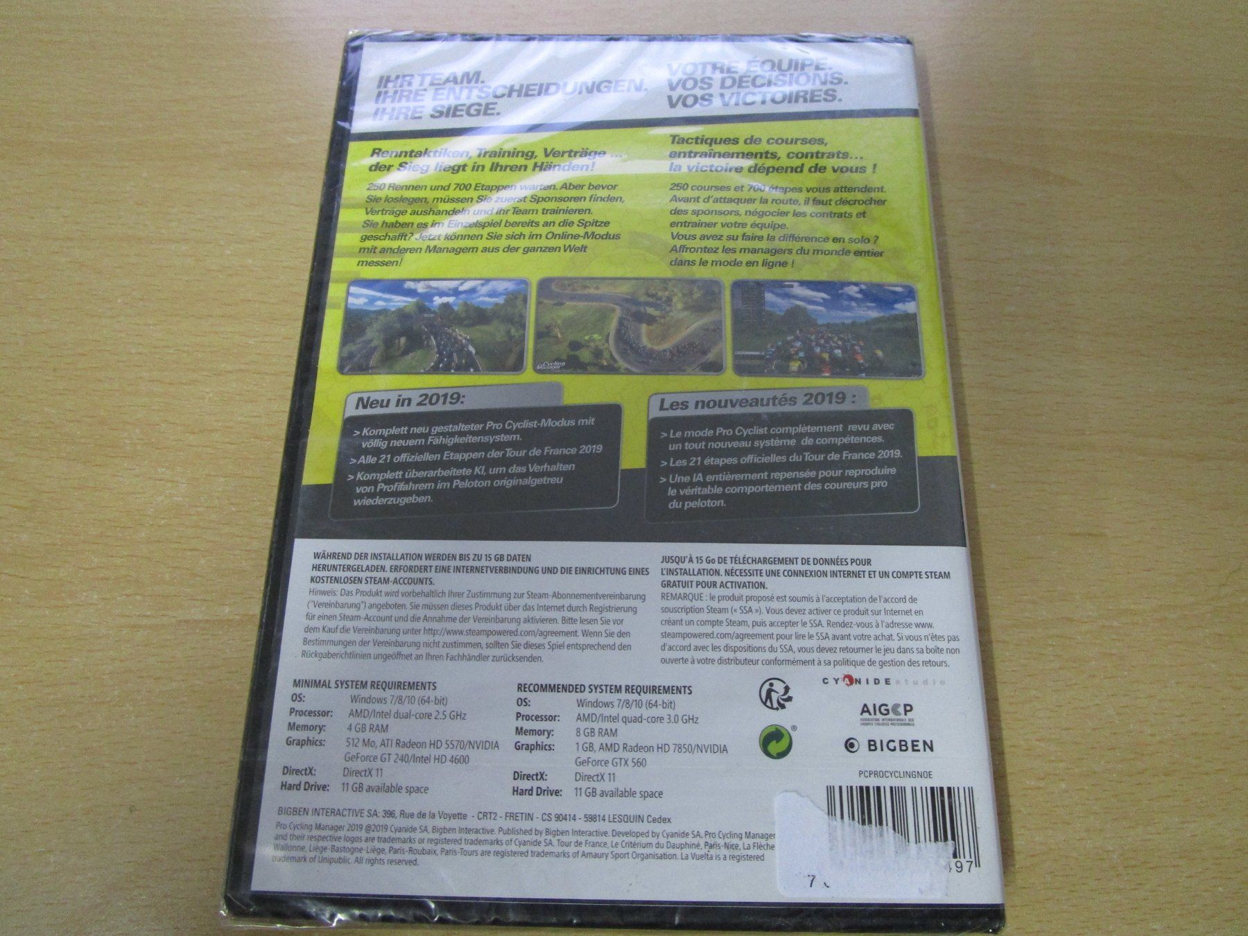 Spiele: Pro Cycling Manager Saison 2019 PC Neuware – Neu und originalverpackt aus Goldau von agestuffer 1